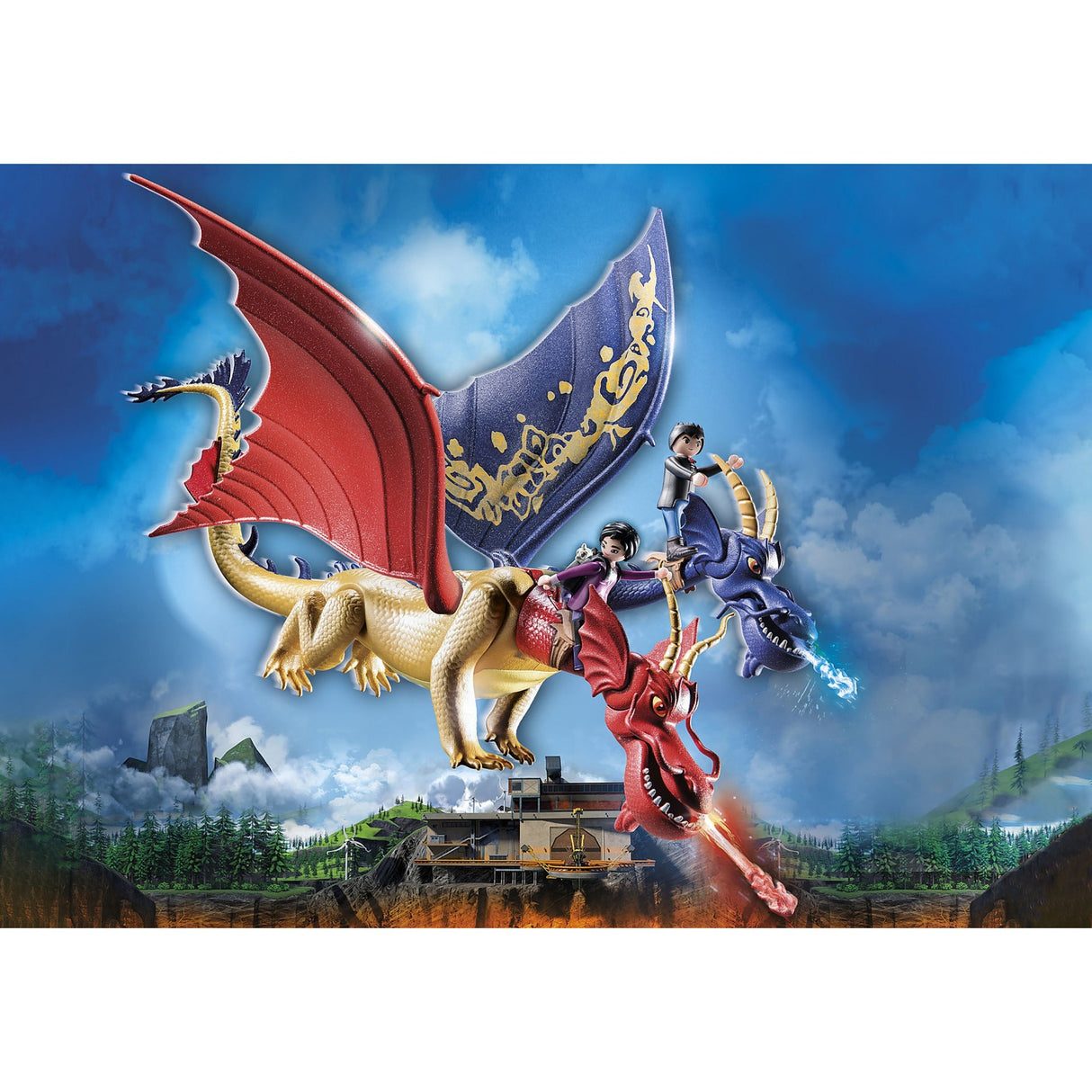 Playmobil Dragons: The Nine Realms Wu Wei avec Jun 71080