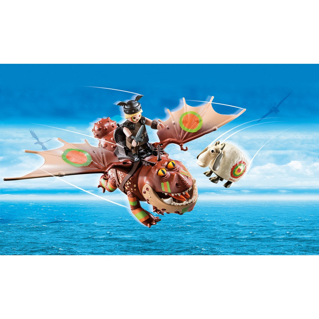 Playmobil Dragons Dragon Racing: Fish Jam et Bacon