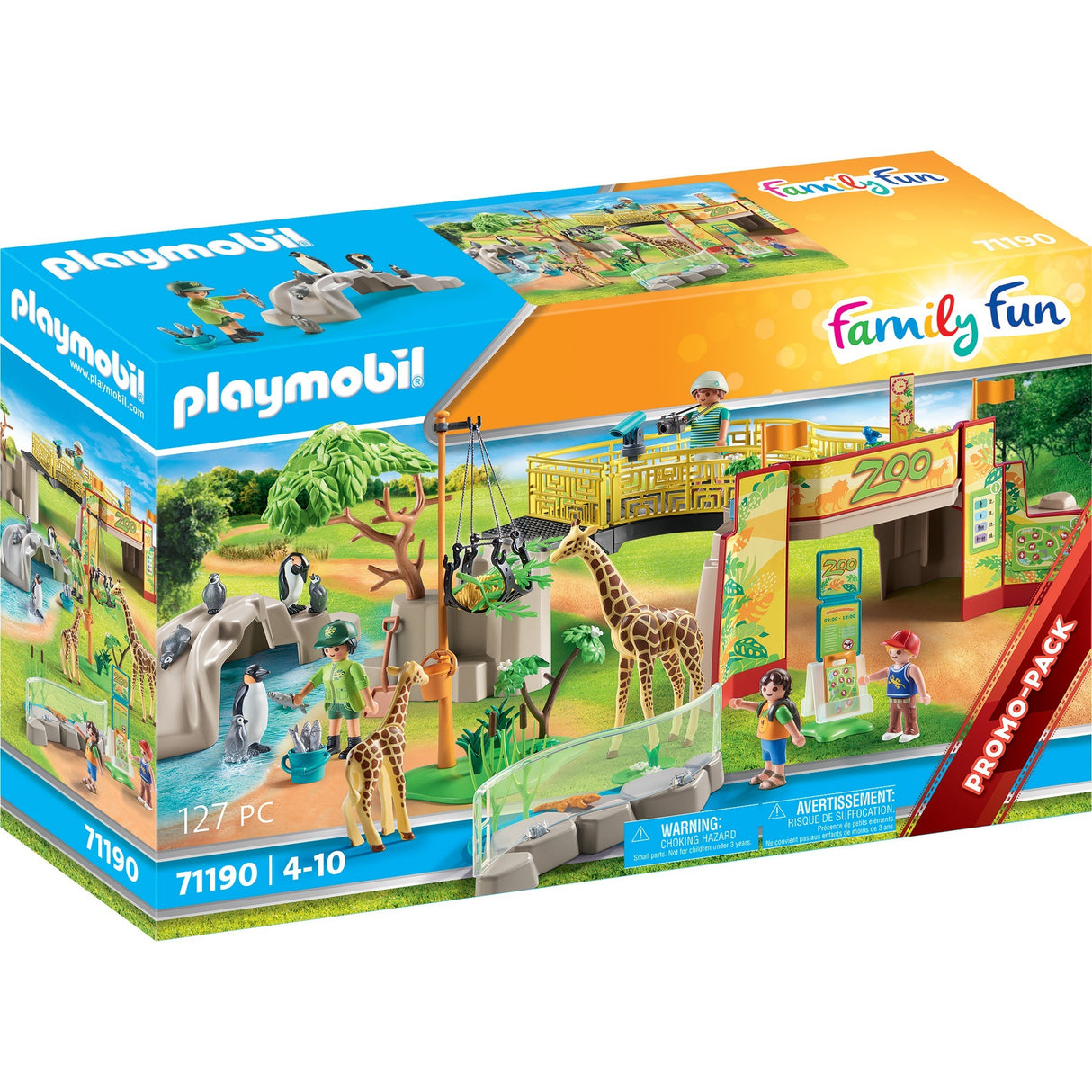 PLAYMOBIL Family Fun Avontuurlijke dierentuin