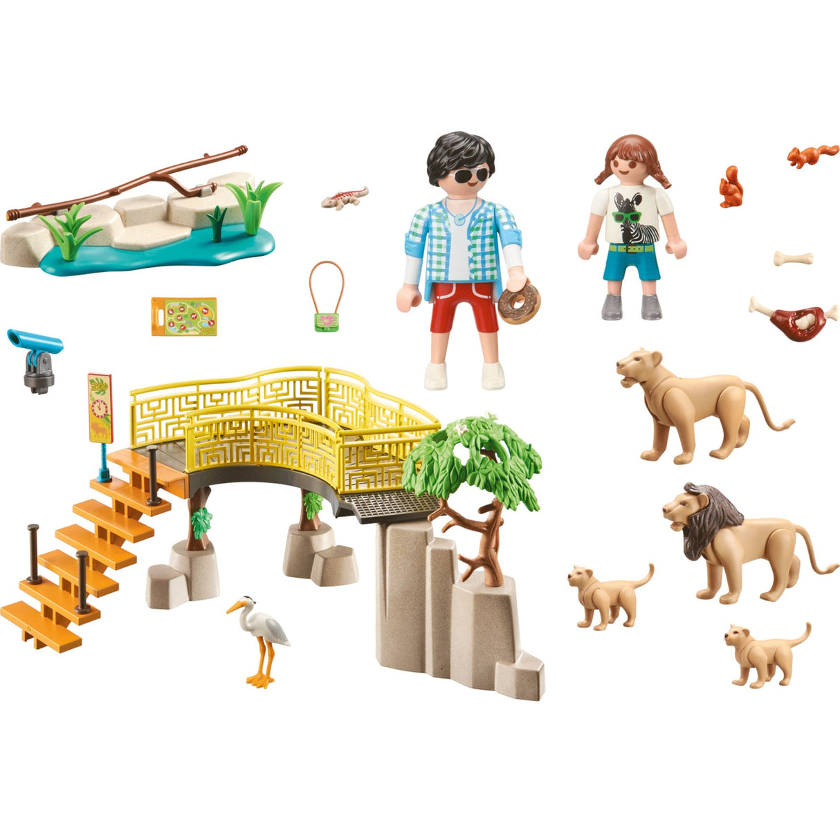 Playmobil Family Fun Leeuwen dans la retraite country 71192