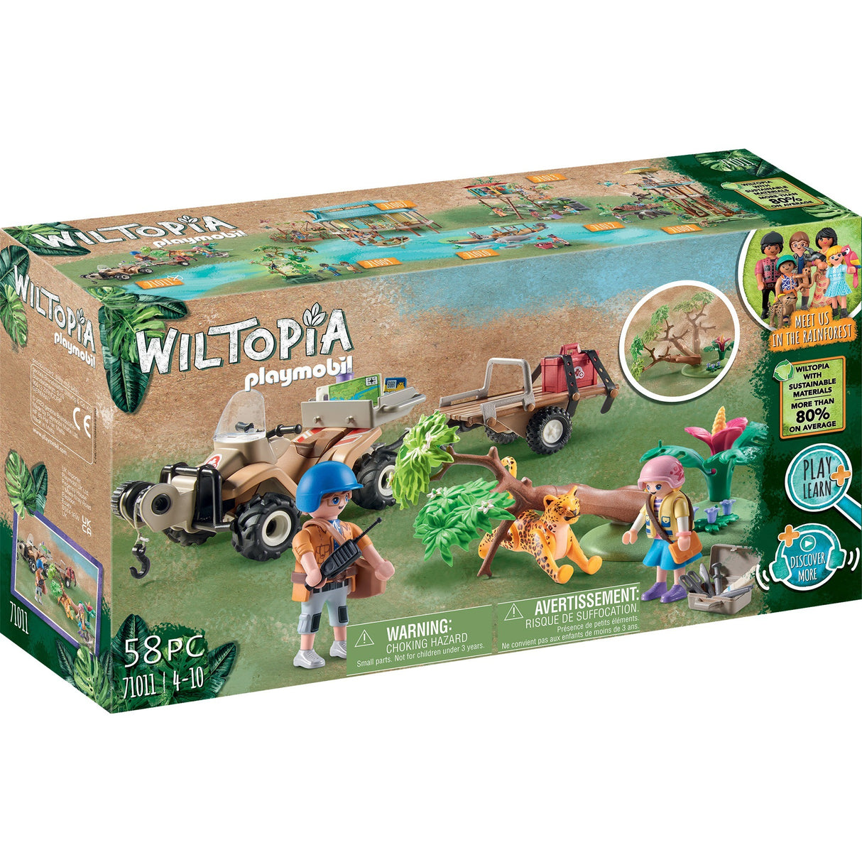 Playmobil willopia Animal Rescue Quad 71011