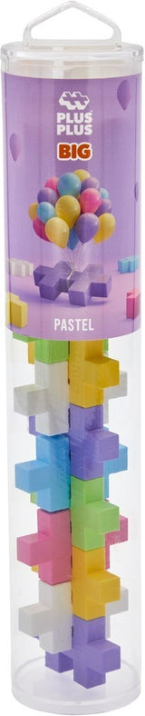 Plus plus tube pastel grand plus-plus : 15 pièces (3225)
