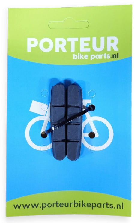 Plaquettes de frein portor remplissant la course