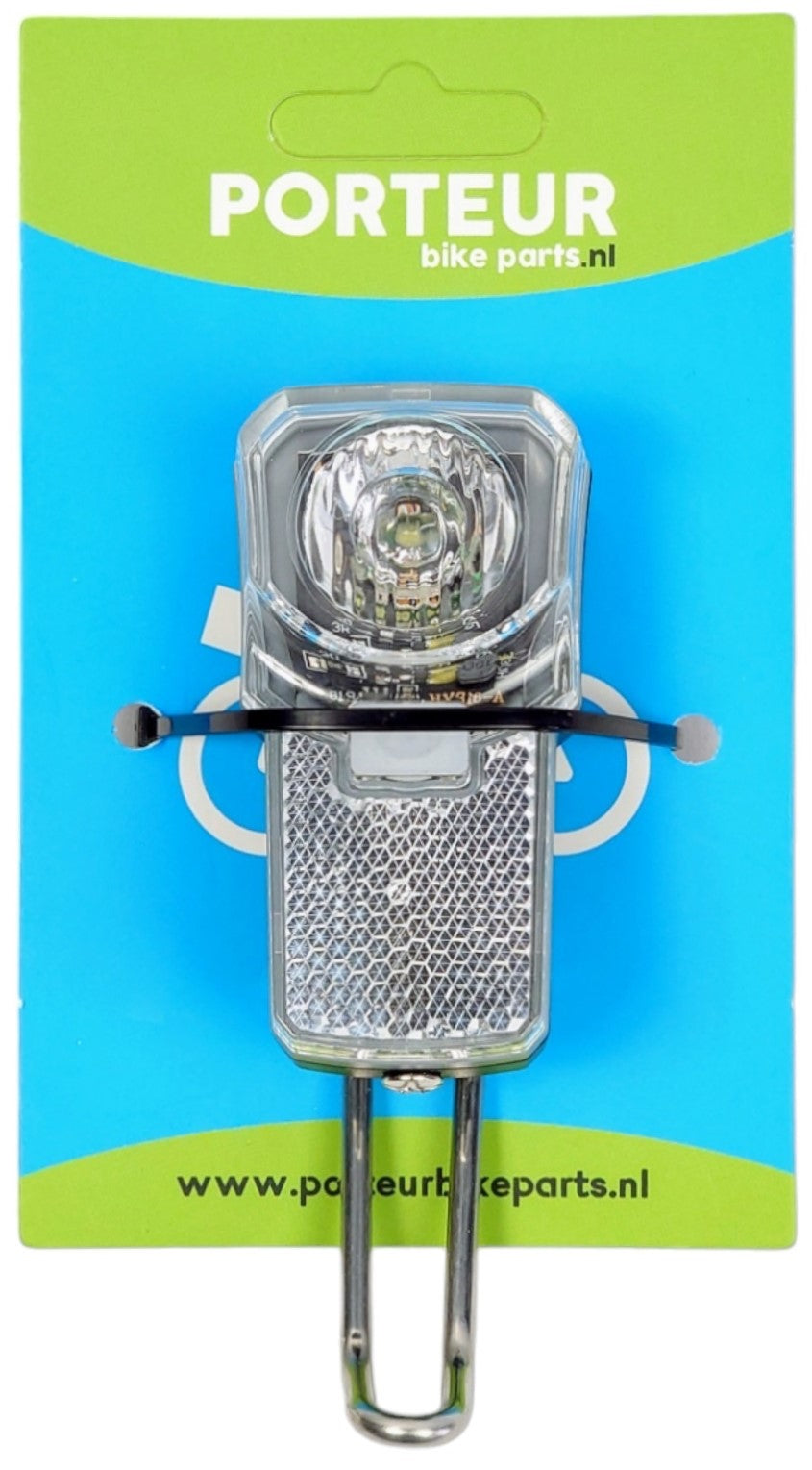 Porter phare avec support en acier inoxydable clairement