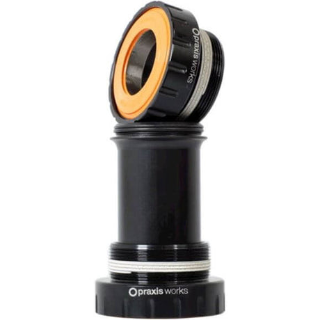Adaptateur de pédalier Praxis m24 shimano bsa route 68mm