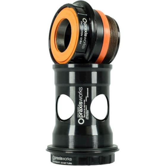 Adaptateur de pédalier Praxis m24 shimano osbb route 68mm
