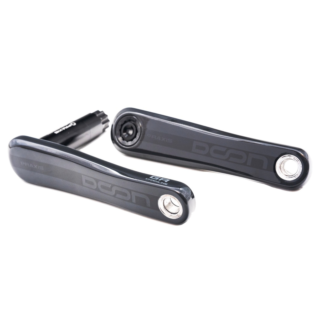 Pédalier Praxis doon gr carbone m30-thru 170mm (jeu de bras)