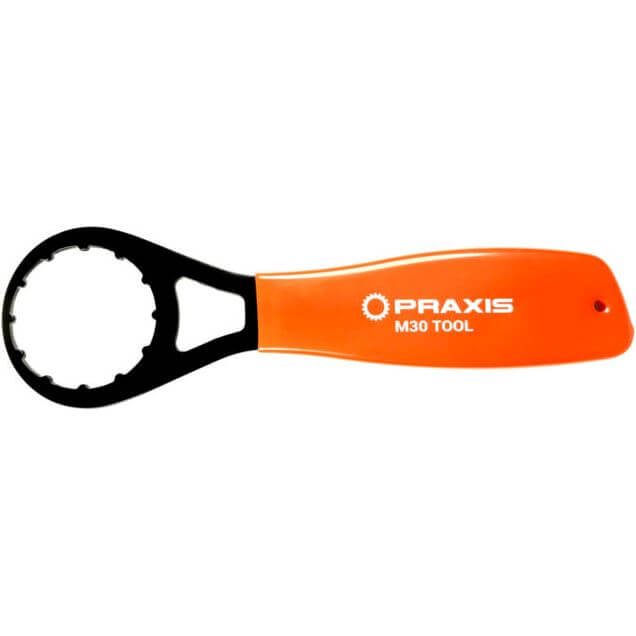 Praxis bottom bracket sleutel m30 oranje