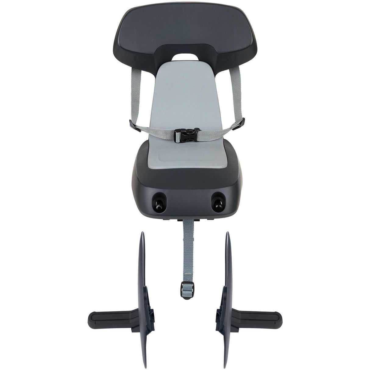 Siège arrière Polisport guppy junior mik-hd gris clair foncé.
