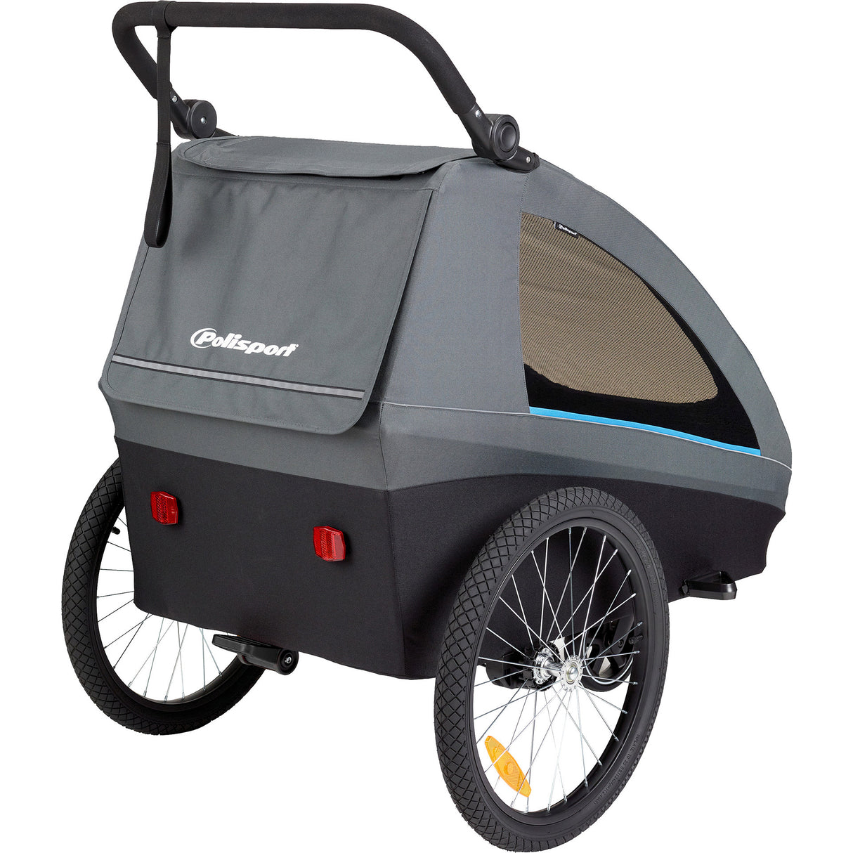 Remorque pour enfants Polisport 20 pouces avec 3ème roue