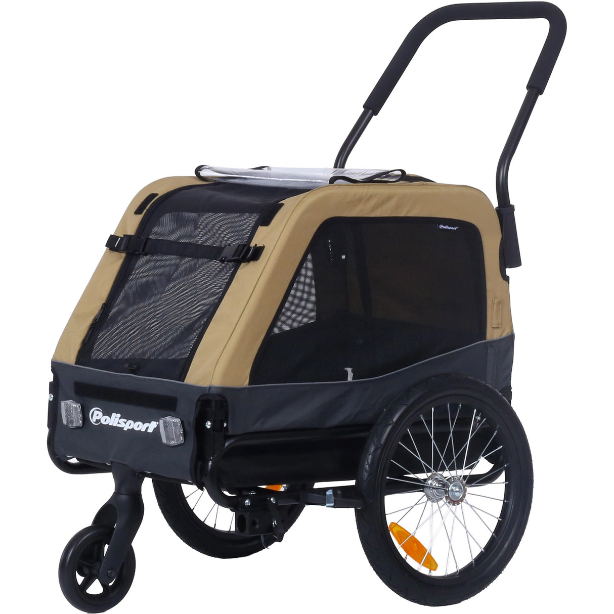 Remorque pour chien Polisport 20 pouces jusqu'à 23kg