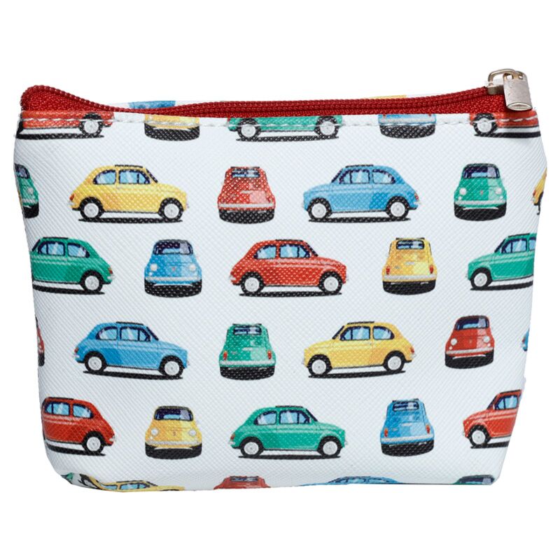 Portefeuille pvc rétro fiat 500