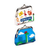 Portefeuille souvenir d'Écosse avec clip