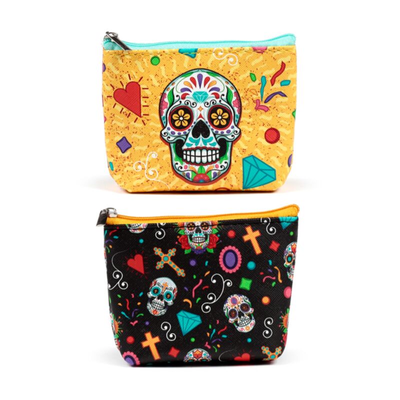 Portefeuille en pvc Dia de los muertos