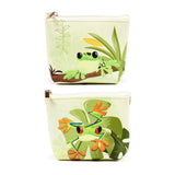 Portefeuille PVC Grenouilles tropicales