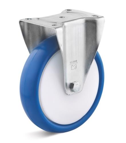 Roulette fixe Torwegge PU ø100 plastique