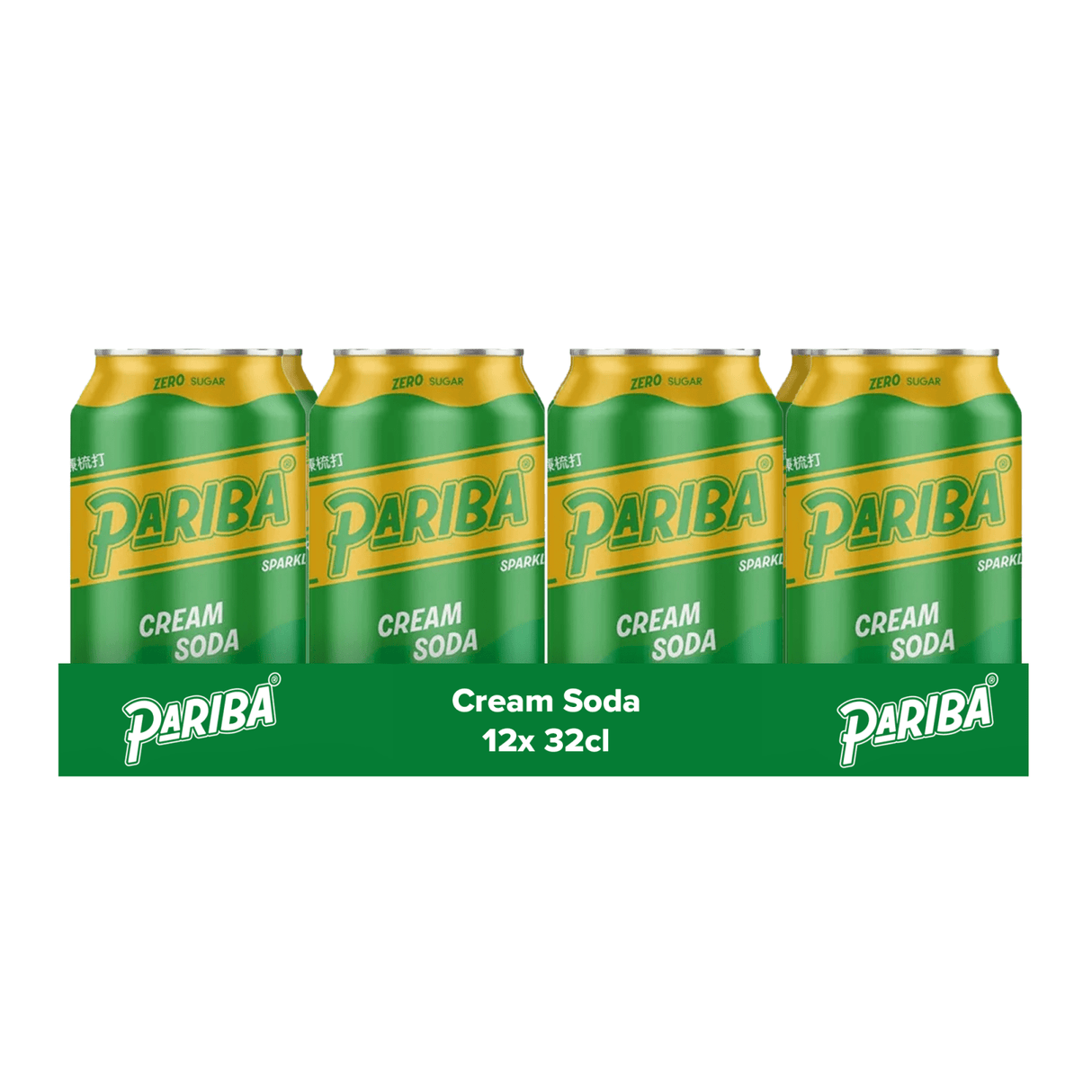 Canette de soda crème Pariba (12x 32cl)