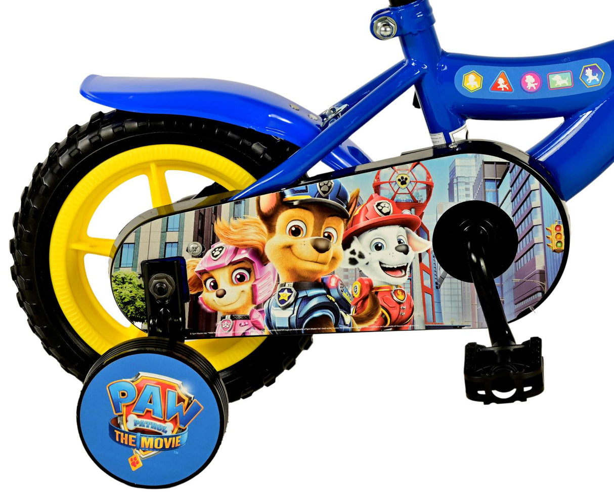 Paw Patrol the Movie Children's Bike Boys 10 Inch Blue Thraping