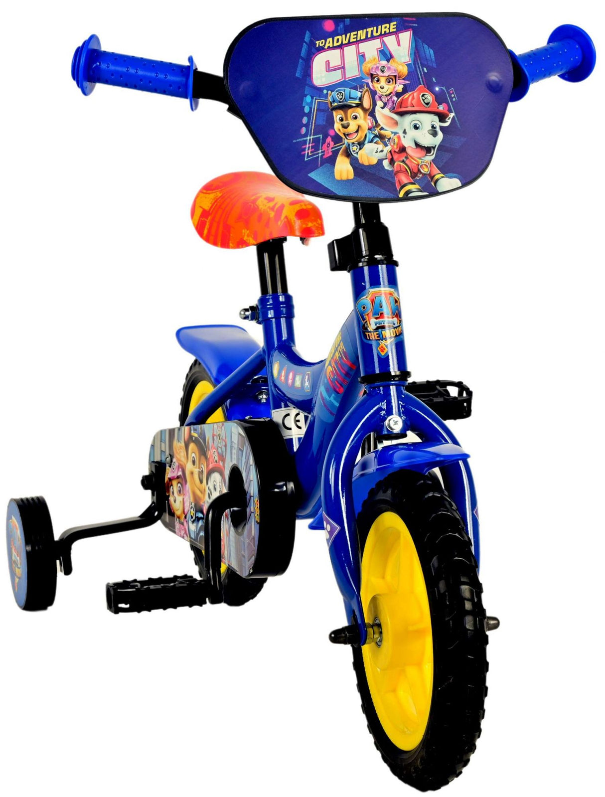 Paw Patrol the Movie Children's Bike Boys 10 Inch Blue Thraping