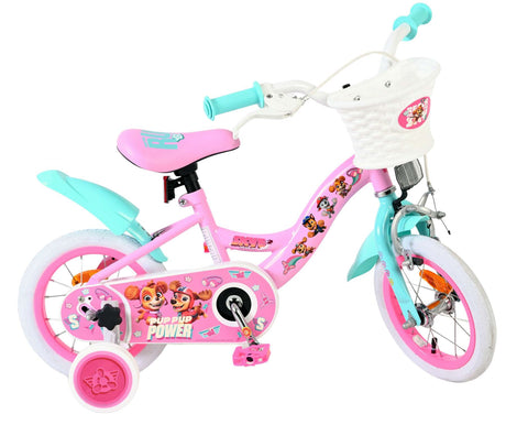 Vélo pour enfants Paw Patrol - filles - 12 pouces - rose