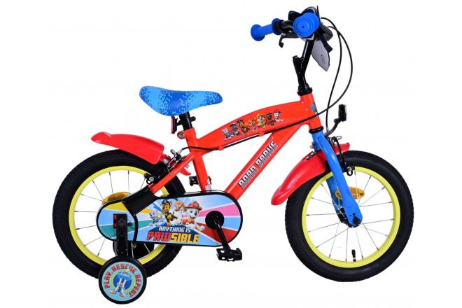 Paw Patrol Children's Bike Boys da 14 pollici freni a due mani