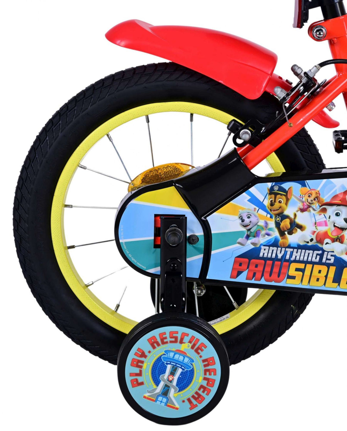 Paw Patrol Children's Bike Boys da 14 pollici freni a due mani