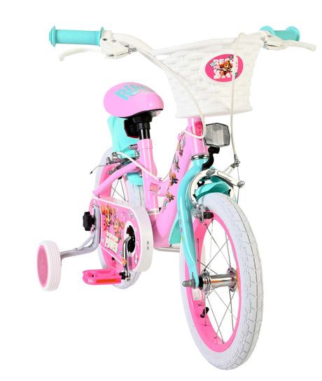 Vélo pour enfants Paw Patrol - filles - 14 pouces - rose - deux freins à main