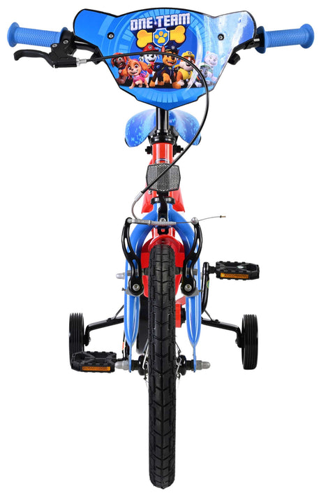 Vélo enfant Paw Patrol - garçons - 16 pouces - rouge bleu