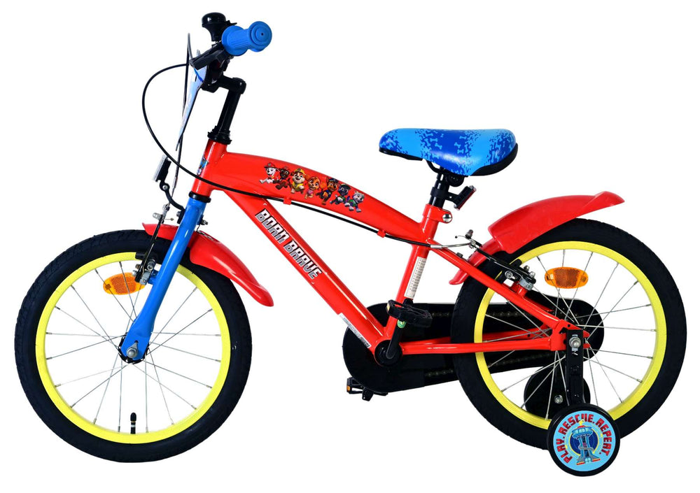 Vélo pour enfants Paw Patrol - garçons - 16 pouces - rouge - deux freins à main