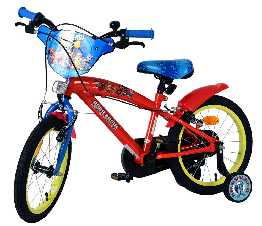Vélo pour enfants Paw Patrol - garçons - 16 pouces - rouge - deux freins à main