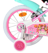 Vélo pour enfants Paw Patrol - filles - 16 pouces - rose - deux freins à main