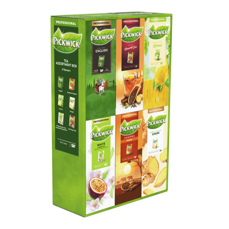 Assortiment de thés professionnels Pickwick (coffret 6)