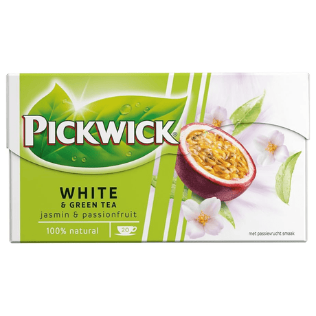 Pickwick thé vert blanc jasmin fruit de la passion (75x 1,5g)