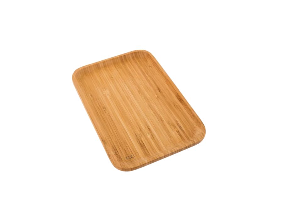 Plateau point virgule - bambou - 28x19x2cm