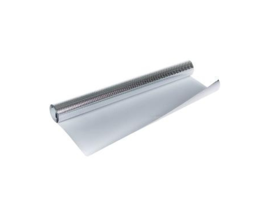 Tonzon Luxus Heizkierper foil wäiss Sëlwer 40 cm x 25 m