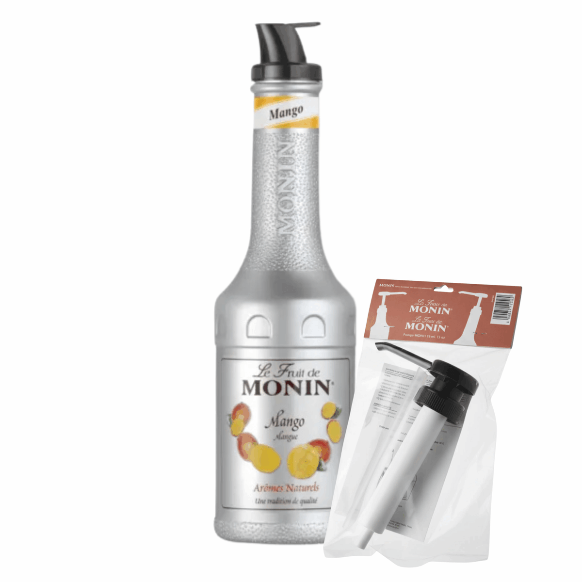 Purée de mangue Monin + pompe (combinaison)