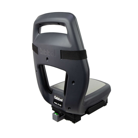 Widek b.v. Qibbel siège arrière junior 6+ mik-hd porte-bagages gris