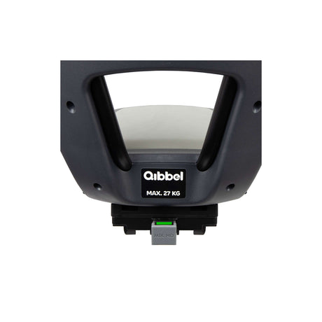 Qibbel siège arrière junior 6+ mik-hd porte-bagages gris