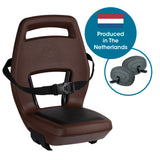 Fixation de support Qibbel pour siège arrière junior 6+. marron noir