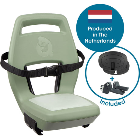 Widek b.v. qibbel siège arrière junior 6+ porte-bagages vert