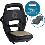 Qibbel banquette arrière junior 6+ porte-bagages kaki