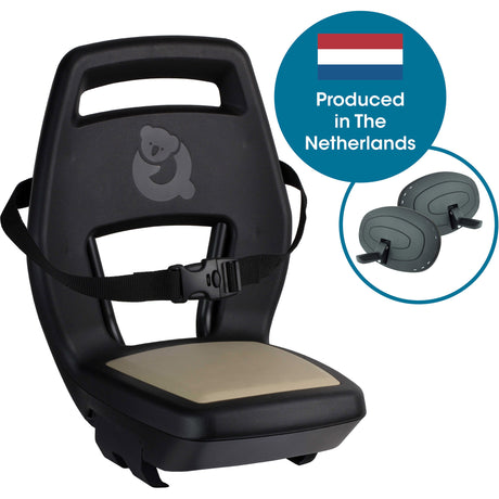 Qibbel banquette arrière junior 6+ porte-bagages kaki