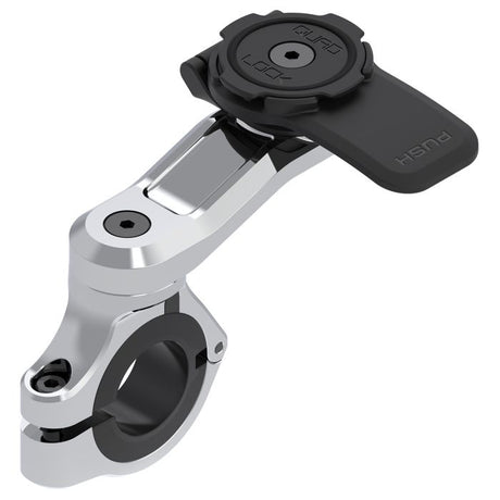 Support de guidon de moto Quad Lock Pro - Chrome