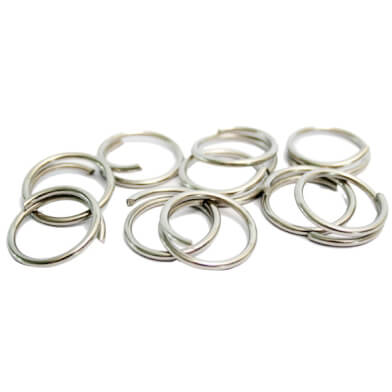 Qibbel safety rings stainless steel bag (10 pieces)