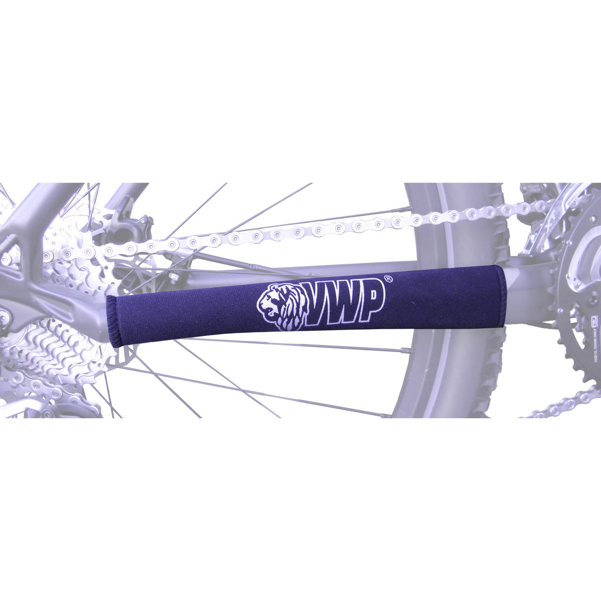 VWP Arrière Fork Protector néoprène noir avec imprimé