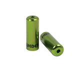 Chapeau de câble Elvedes 4,2 mm Jceau vert (50x) Alum. ELV2012011