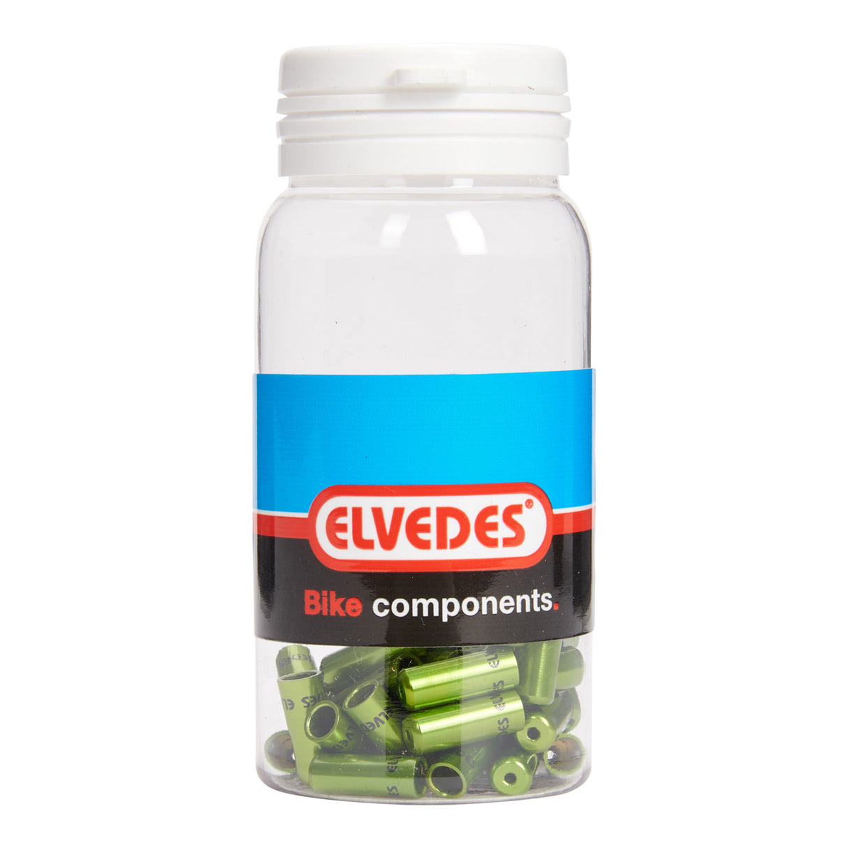 Chapeau de câble Elvedes 4,2 mm Jceau vert (50x) Alum. ELV2012011