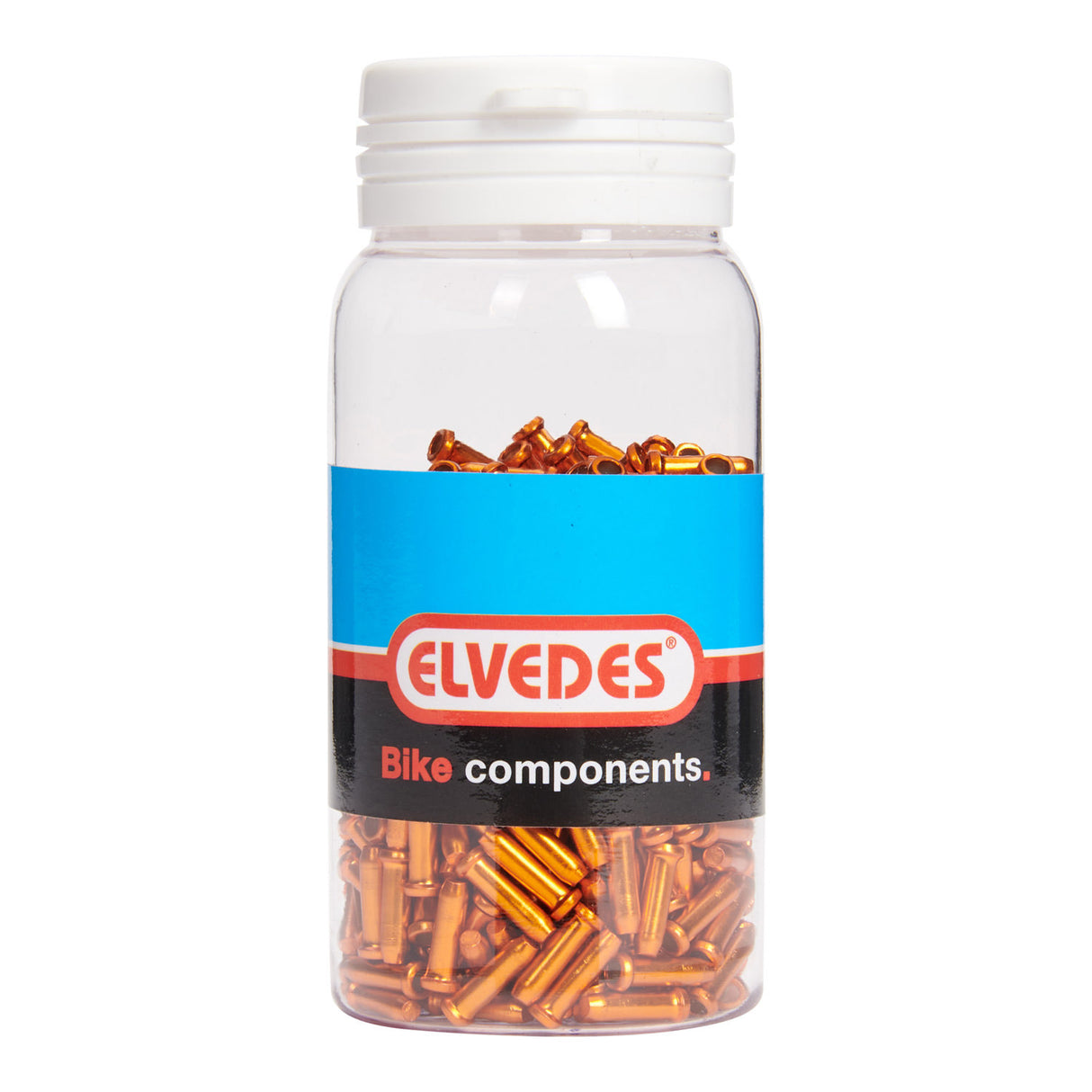 Elvedes Anti-Spell Caps 2,3 mm Orange (500X) Aluminium