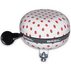 Basil Polkadot - Verbe à vélo - rouge blanc