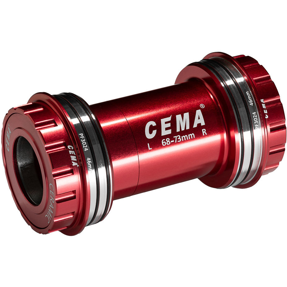 CSA BRACKETAS PF30 Interlock Shimano-Keramik-Rood